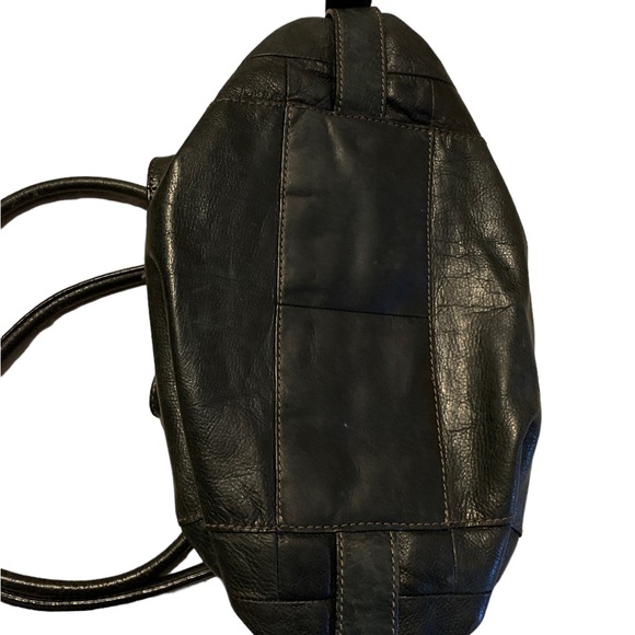 Vintage full back leather COACH purse or bag, heavy about 14x12x5 - Picture 6 of 9